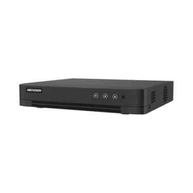 Imagem de DVR 4 Canais 1080p Lite H.265 Pro+ com Detecção de Movimento 2.0 e Suporte a 5 Câmeras IP Hikvision DS-7204HGHI-M1/T