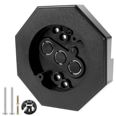 Imagem de Bloco de montagem de tapume, bloco de montagem de luz de revestimento de vinil com caixa elétrica embutida, placa de montagem de lâmpadas de tapume vertical, placa de montagem de tapume para dobra