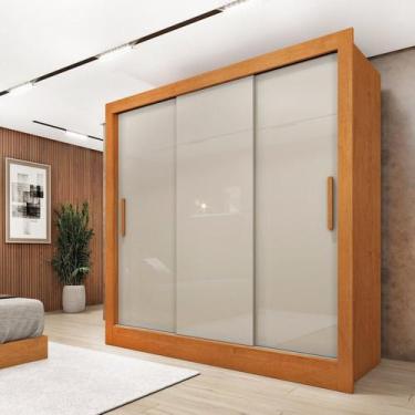 Imagem de Guarda Roupa Casal 3 Portas Taiffa 190cm Espresso Móveis