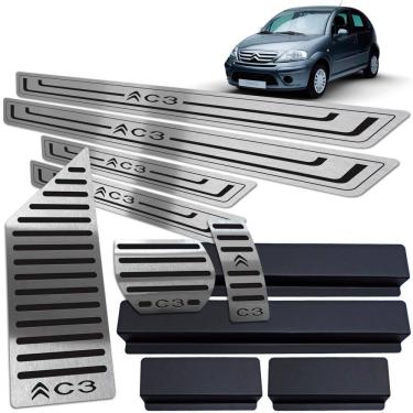 Imagem de Soleira Pedaleira Descanso Citroen C3 2003 A 2012 Automático
