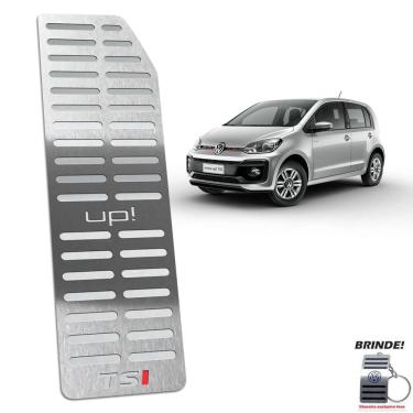 Imagem de Descanso De Pé Aço Inox Gravação em Prata Up Tsi 2014 a 2020