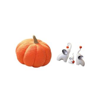 Imagem de Fenteer Almofadas de Abóbora de Halloween, Esculturas de Elefante, Pelúcias Decorativas, Almofadas de Sofá, Estátuas de Animais, Artesanato, Decorações de Mes