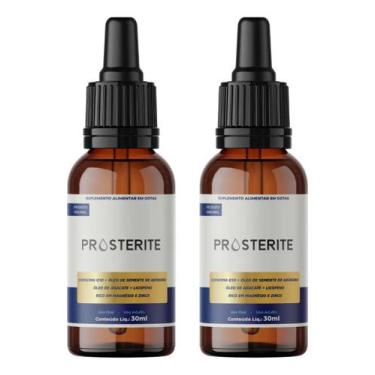 Imagem de 2 Frascos Óleo de Abóbora, Licopeno, Zinco 30ml - ProstGota