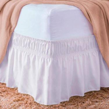 Imagem de Saia Box Casal Padrão Branco - Marina Bordados