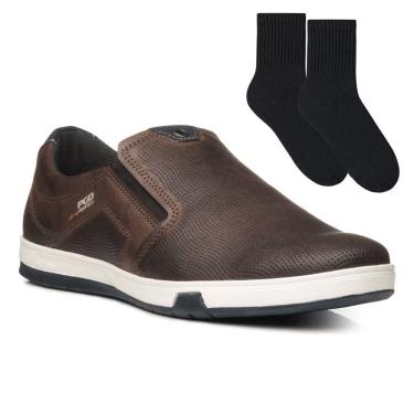 Imagem de Kit Sapatênis Pegada Element Masculino + Par de Meia