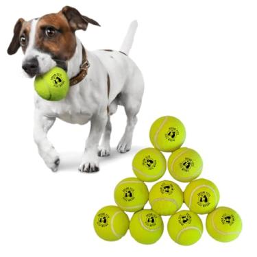 Imagem de Bolas de Tênis Recicladas para Pets com 10 unidades