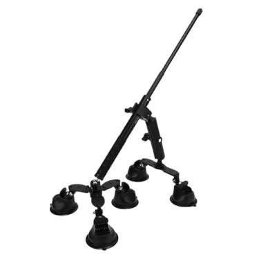 Imagem de RiToEasysports Kit de Montagem para Carro Com Ventosa, Material de Silicone Premium, Ventosas Triplas, Bastão de Selfie Ajustável para X5 X4 X3 X2 RS, Captura de Imagens de Direção Exclusivas