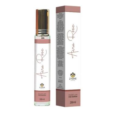Imagem de Perfume Aura Rose Feminino 28ml Parfum Alta Fixação - Zyone Cosméticos