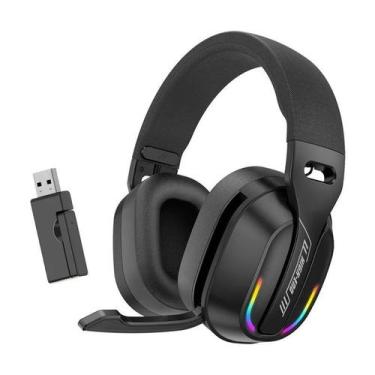 Imagem de Fone De Ouvido Gamer Bluetooth 5.4 over Ear Com Cancelamento De Ruído 