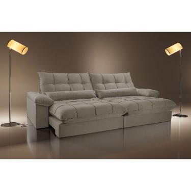 Imagem de Sofá Liz 02 Módulos De 100cm Br 25cm Meu Sofá Online B002 Veludo Capuccino