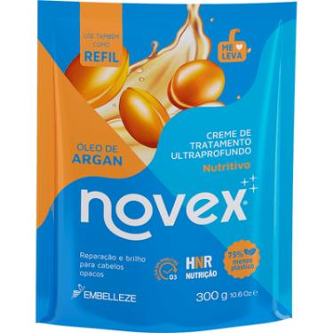 Imagem de Creme de Tratamento Novex Óleo de Argan Refil 300g