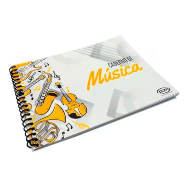 Imagem de Caderno de Música Izzo Pequeno 100 Páginas - AC2134
