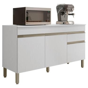 Imagem de Balcão Gabinete Para Pia Com Tampo 150cm Lina K02 Supremo - Mpozenato