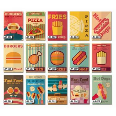 Imagem de Kit Placas Quadros Decorativos 20x30 Vintage 5 Unidades