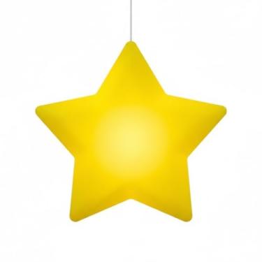Imagem de Luminária Estrela Amarela Infantil Bivolt para Quarto Decorado
