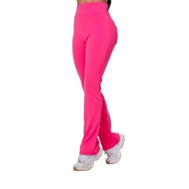 Imagem de Calça Flare Bailarina Neoprene Feminina Com Bolso Cintura/Alta-Feminino