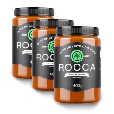 Imagem de Doce de Leite Rocca com Café 400g Kit 3 Unidades