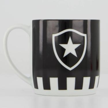 Imagem de Caneca Botafogo  Preta e Branca-Unissex
