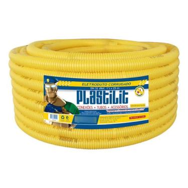 Imagem de Eletroduto Corrugado Leve Dn 25 3/4'' 25m Plastilit
