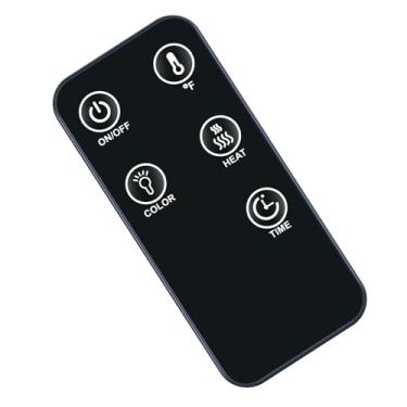 Imagem de MOVHEIYL Controle remoto de substituição para Titan Flame WF-36S WF-32S EF-30BF WH-48 EF-30A EF-30B WF-40S WF-48S WWFRPL-EF Lareira de inserção elétrica LED