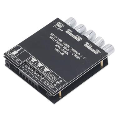 Imagem de Ymiko Módulo Amplificador de Potência de áudio Sem Fio 2.1 Canais DIY Placa de Alto-falante Digital para de Som Estéreo DC12 24V