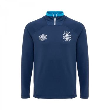Imagem de Moletom Umbro Grêmio Treino 2025 Masculina-Masculino