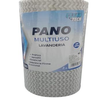 Imagem de Pano Multiuso Lavanderia, 200 Folhas, PP com Polpa de Madeira, 25x30cm, 560g, Absorvente e Resistente