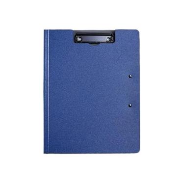Imagem de Prancheta A4 Clip Duplo para Escritório Escolar Pasta Prancheta com Capa pasta prancheta(AZUL,1 PEÇA)