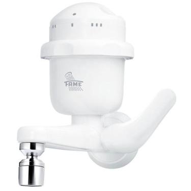 Imagem de Torneira elétrica fame bica reta 220v 5400w - clima frio