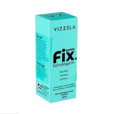 Imagem de Vizzela Gotas Fix Blindagem - Vizzela Cosméticos