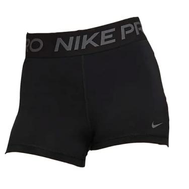 Imagem de Nike Women's Pro 3" Training Shorts (Black/Iron Grey, XX-Large)