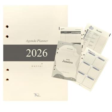 Imagem de Refil Miolo Agenda Planner Fichário 350 Páginas - Raffai