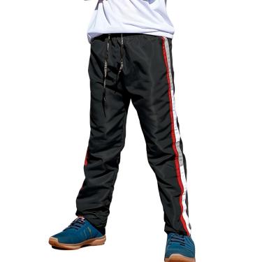 Imagem de Calça Infantil Masculina Popular Tactel Leve Uniforme Agasalho-Masculino