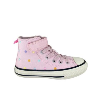 Imagem de TÊNIS INFANTIL CONVERSE CHUCK TAYLOR ALL STAR POLKA DOTS CANO ALTO CK12410002-Feminino