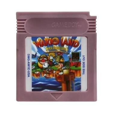 Imagem de Cartucho De Videogame De 16 Bits GBC Mario Wario Donkey Kong Yoshi Col