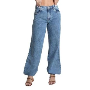 Imagem de Calça Jeans Sawary Balonê - 281755 - INDIGO 36-Feminino