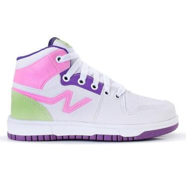 Imagem de Tênis Infantil Casual Nippos Feminino Cano Baixo Escolar - Lukys, Cand