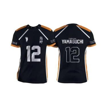 Imagem de Camiseta Unissex De Manga Curta Com Estampa De Anime Haikyuu Hinata Pa
