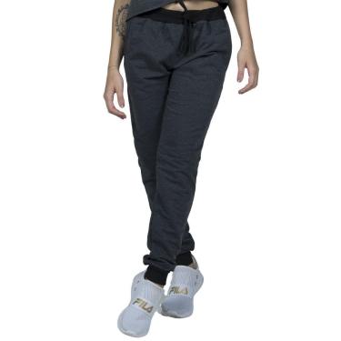 Imagem de Calça Moletom Jogger Vekyo Roupa Feminina Flanelado Inverno Tamanho:P;Cor:;Gênero:Feminina-Feminino
