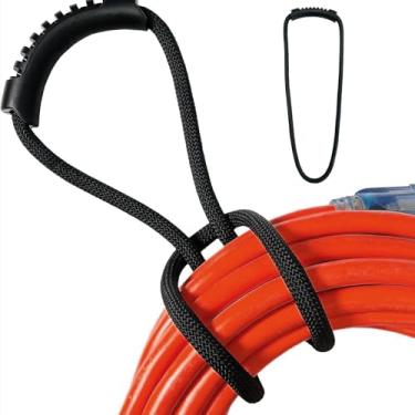 Imagem de Alças de armazenamento de cabo de extensão, organizador de cabo de extensão de 40,6 cm, suporte de mangueira de vácuo para mangueiras de piscina, mangueiras de jardim, cabos, corda, trailer, barco