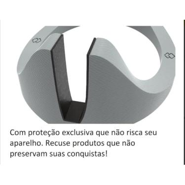 Imagem de Suporte Notebook Vertical Compatível Com Macbook Air Pro (Branco)