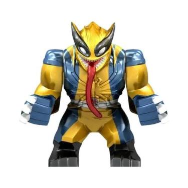 Imagem de Boneco De Anime De Super-Herói Marvel, Blocos De Montar Venom, Homem-A