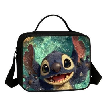 Imagem de Lancheira Termica Escolar Avulsa Estampa Infantil Menina Lilo Ohana Fa