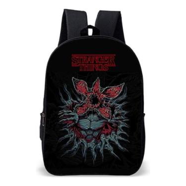 Imagem de Mochila Escolar Simples Diversas Amigos Mundo Invertido Onze Lançament