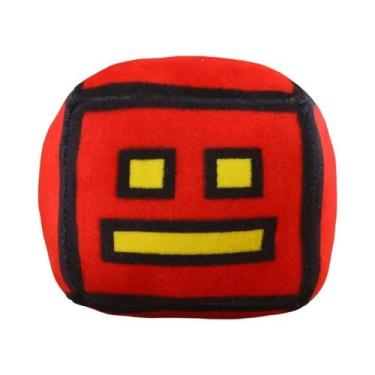 Imagem de Brinquedos De Pelúcia Geometry Dash Cube De 12CM, Boneca De Pelúcia, A