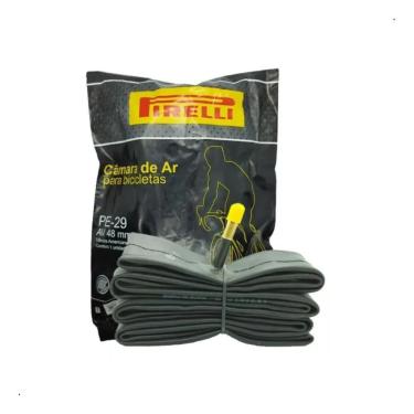 Imagem de Câmara De Ar Bicicleta Aro 29 Pirelli Bico Grosso 48Mm