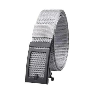 Imagem de Cinto Casual Masculino De Lona Respirável E Resistente Ao Desgaste Com