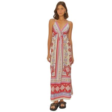 Imagem de Vestido Longo Nós Farm Rio Lisboa Feminino-Feminino