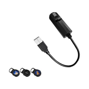 Imagem de Luz Noturna LED USB Com Padrões Alternáveis Para Decoração De Parede E