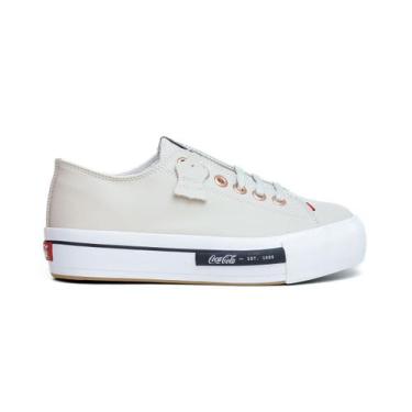 Imagem de Tênis coca Cola Daytona Plataforma Leather Feminino - Coca-Cola, 35, A